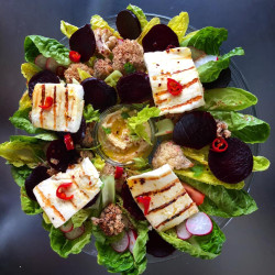 Goat's milk Squeaky Cheese "Halloumi Style"