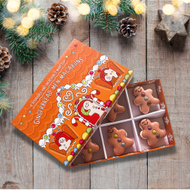 Gingerbread Men Macarons