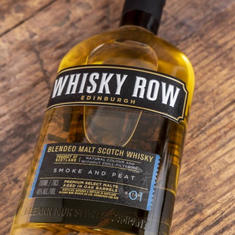 Whisky Row, Smoke And Peat, Blended Whisky 70cl