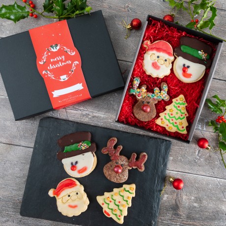 Christmas Luxury Biscuit Box