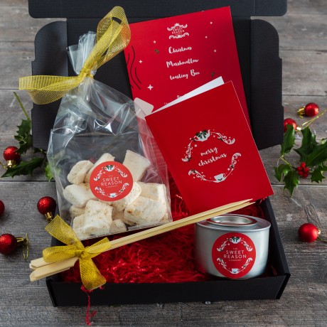 Christmas Salted Caramel Marshmallows Luxury Toasting Box