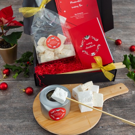 Christmas Raspberry &amp; Lemon Marshmallows Gift Box