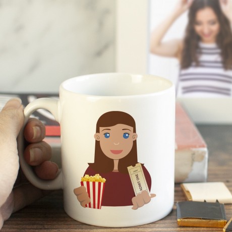 Personalised hobby mug - film