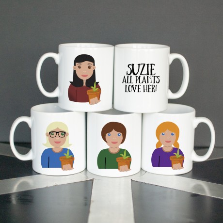 Examples of gardening mug