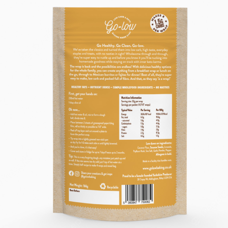 Low Carb & Keto Vegan Easy Wrap