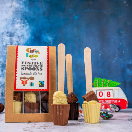Festive Hot Chocolate Spoons