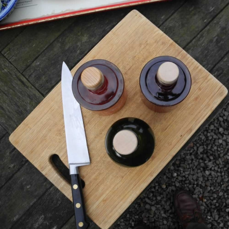 Tuscan Oil and Vinegar Stacking Gift Set (with Apple Vinegar) Tuscan Oil and Vinegar Stacking Gift Set (with Apple Vinegar)