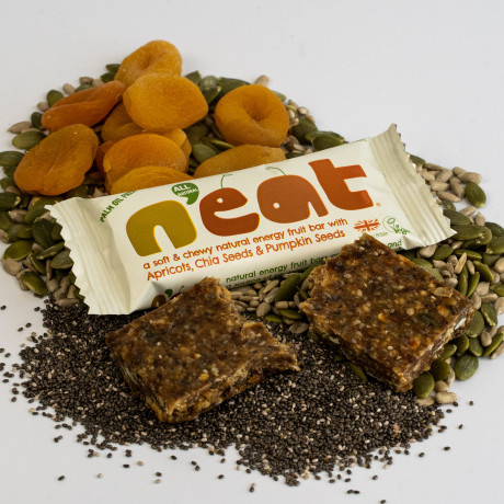 Apricots, Chia Seeds & Pumpkin Seeds Natural Energy Fruit Bars (16 pack)