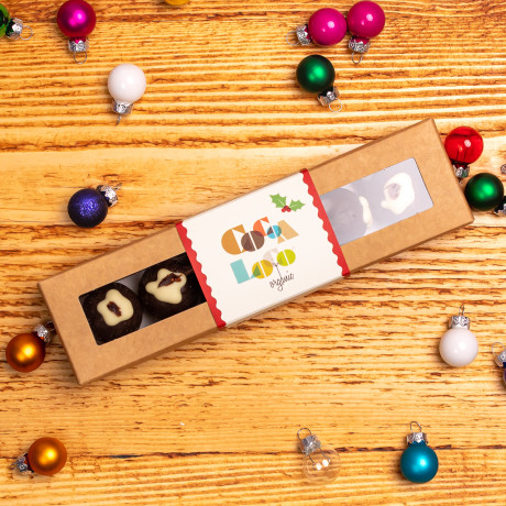 Organic Christmas Pudding Truffles