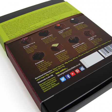 The Dessert Trolley, Gift Box of Handmade Chocolates, 24 pieces The Dessert Trolley, Gift Box of Handmade Chocolates, 24 pieces