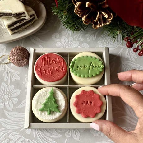 Personalised Christmas Oreo Gift Box
