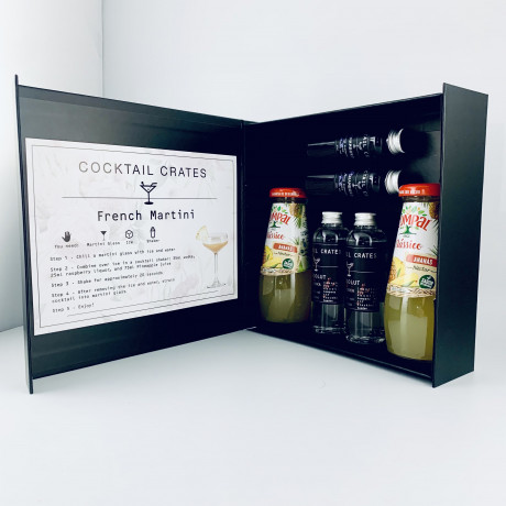 French Martini Cocktail Gift Box French Martini Cocktail Gift Box