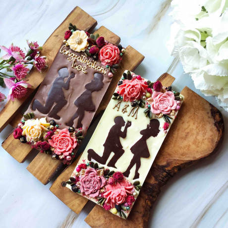 Personalised ‘Marriage Proposal’ Chocolate Engagement Gift