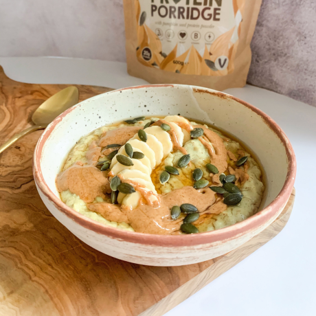 Perfectly Pure Plant Powered Protein Porridge