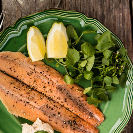 Lightly smoked fillets Lightly smoked fillets