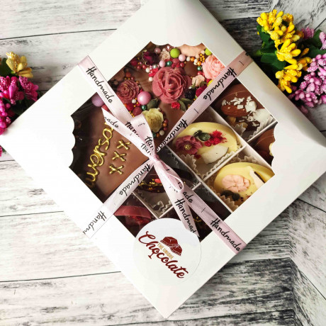 Vegan Chocolate 30th, 40th, 50th Birthday Personalised Gift