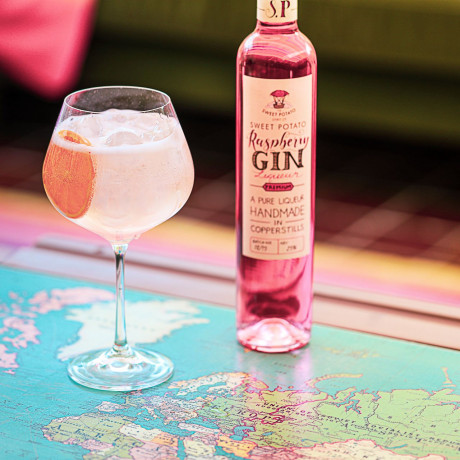 Sweet Potato Raspberry Gin