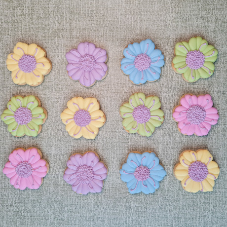 Mother's Day Floral Biscuit Set
