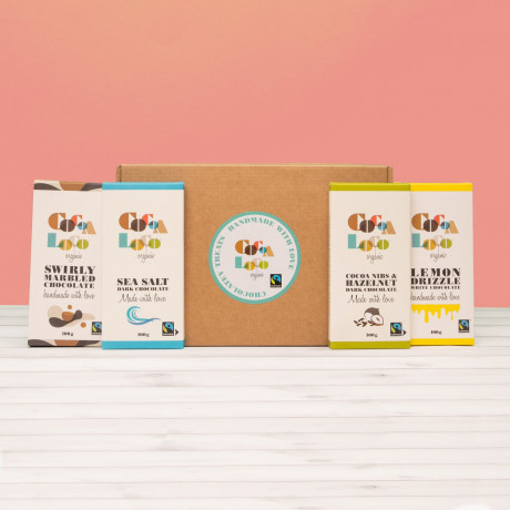 Organic Chocolate Bars | Letterbox Gift Box