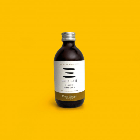 Boo Chi Kombucha Fresh Ginger to Reignite