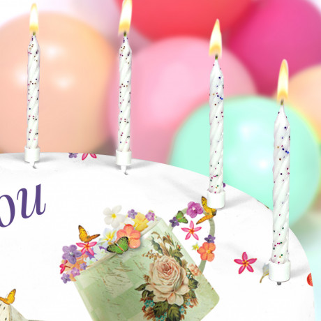 Floral Gardening Small Party Cake