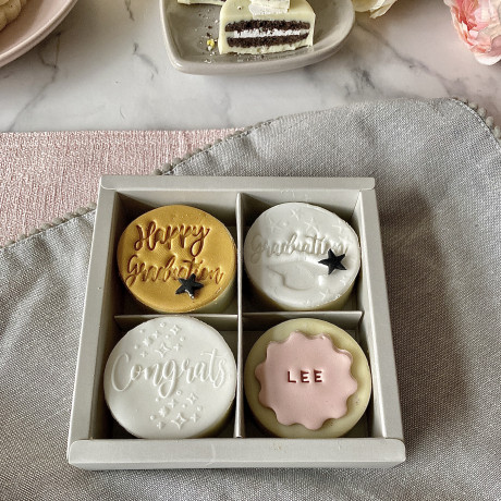 Graduation Personalised Chocolate Coated Oreo Gift