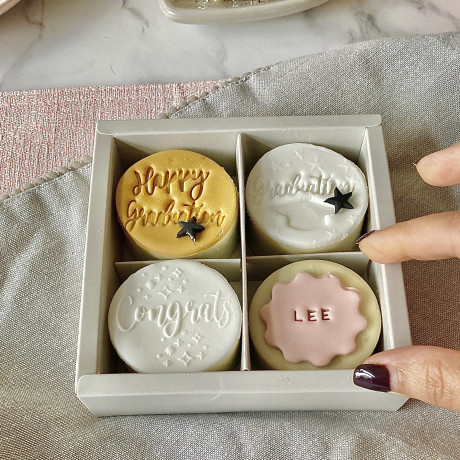 Graduation Personalised Chocolate Coated Oreo Gift