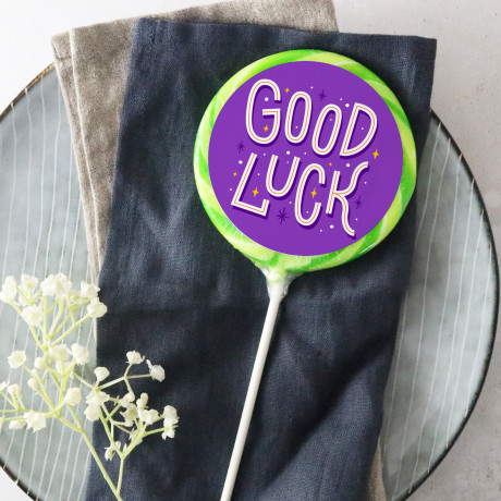 'Good Luck' Banner Giant Lollipop 'Good Luck' Banner Giant Lollipop
