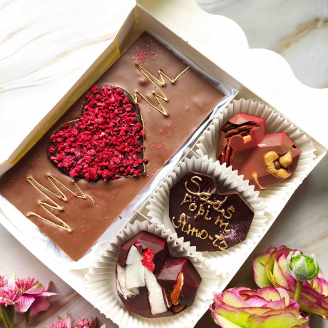 Vegan Heart Chocolate Gift Vegan Heart Chocolate Gift