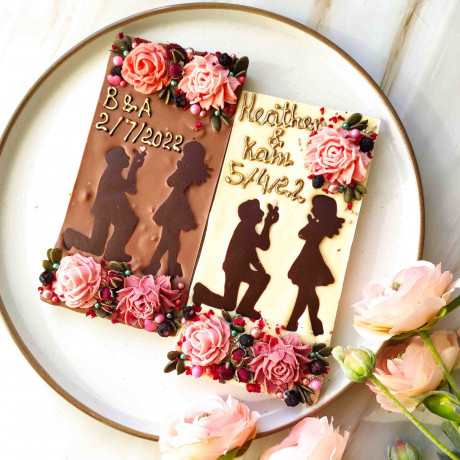 Unusual Vegan Chocolate ‘Marriage Proposal"