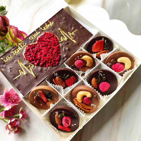 Vegan Heart Chocolate Gift Vegan Heart Chocolate Gift