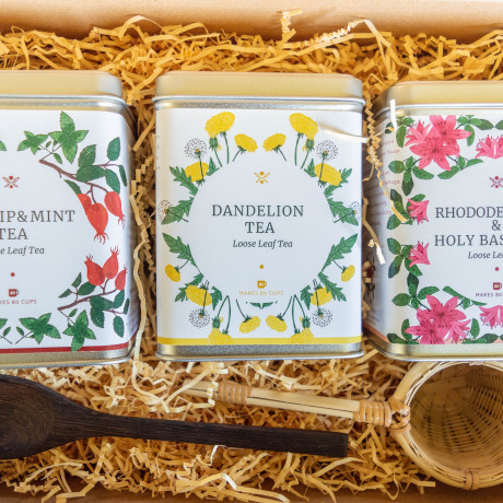 No plastic tea making set