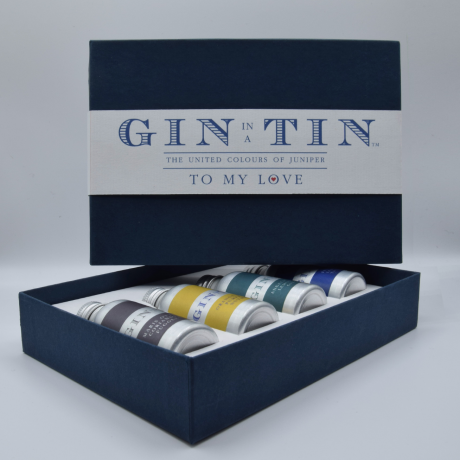 THE LOVE GIN TIN, GIFT BOX SET