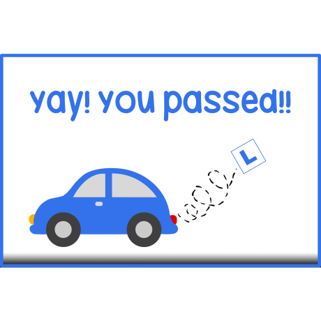 Letterbox Congratulations & Achievements Card Cake