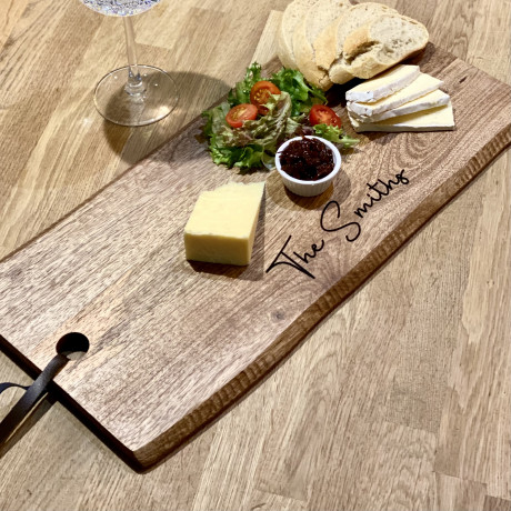 Personalised Mango Wood Extra Long Serving Board