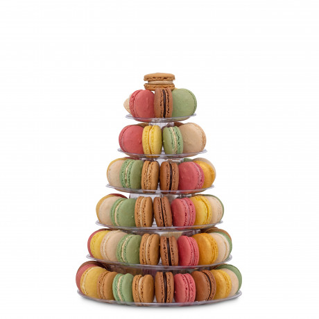 Classic Macaron Tower (6 tiers) Classic Macaron Tower (6 tiers)