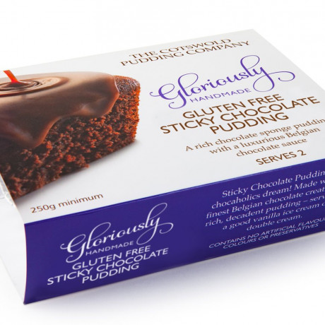 A Selection of Award Winning Gluten Free Sticky Sponge Puddings, A Pack of 5 Puds