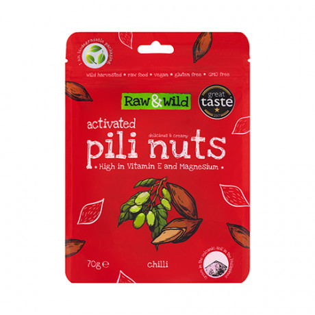 Activated Chilli Pili Nuts - 70g Activated Chilli Pili Nuts - 70g