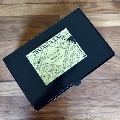 Mistletoe martini cocktail set