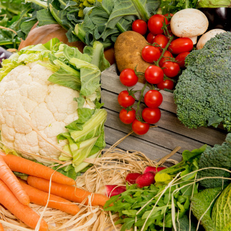 Italian Medium Fresh Vegetable Basket