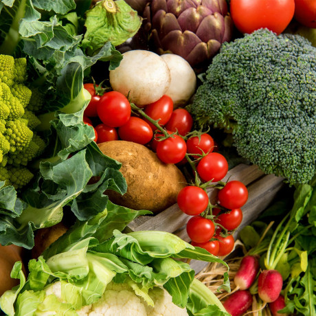 Italian Medium Fresh Vegetable Basket