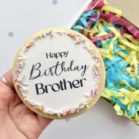 Family Happy Birthday Biscuit Gift