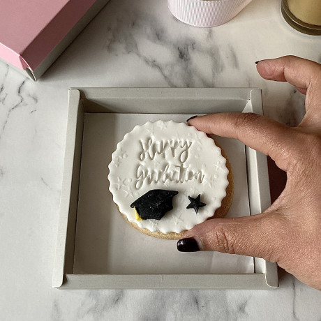 Graduation Personalised Letterbox Vanilla Cookie