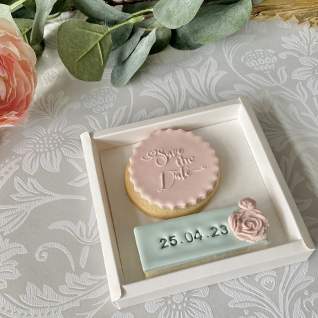 Save The Date Personalised Letterbox Cookie Save The Date Personalised Letterbox Cookie