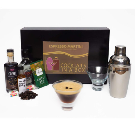 Cocktail in a box - Espresso martini complete set