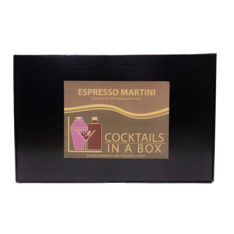 Cocktail in a box - Espresso Martini (incl. 2 glasses and shaker)