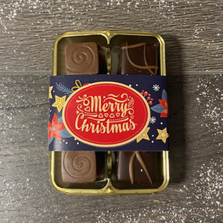 Christmas Salted Caramel & Vanilla Truffles Christmas Salted Caramel & Vanilla Truffles