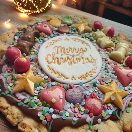 Cookie Queen Christmas Wreath