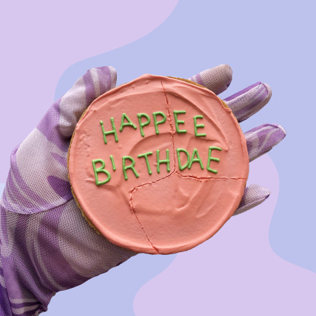 Celebration Cake Biscuit