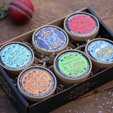 Dad's Nut Selection Gift Box (6 Tubs)